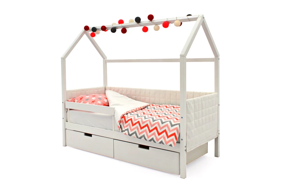 Кровать-домик детская мягкая Svogen (изображение №6)