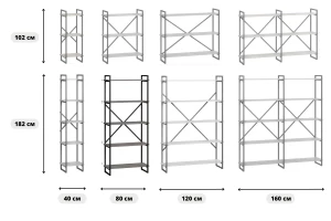 Второе фото. Стеллаж Роквуд