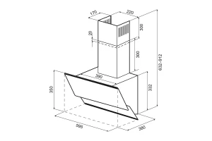 Второе фото. Вытяжка KRONAsteel Irma A 600