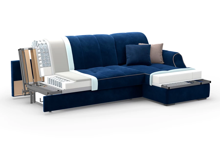 Угловой диван-кровать DREAMART Тулуза (изображение №12)