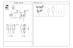 Второе фото. Бра ST LUCE Ancona