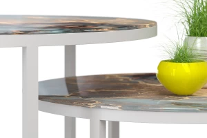 Второе фото. Набор журнальных столов Лофт dq №2