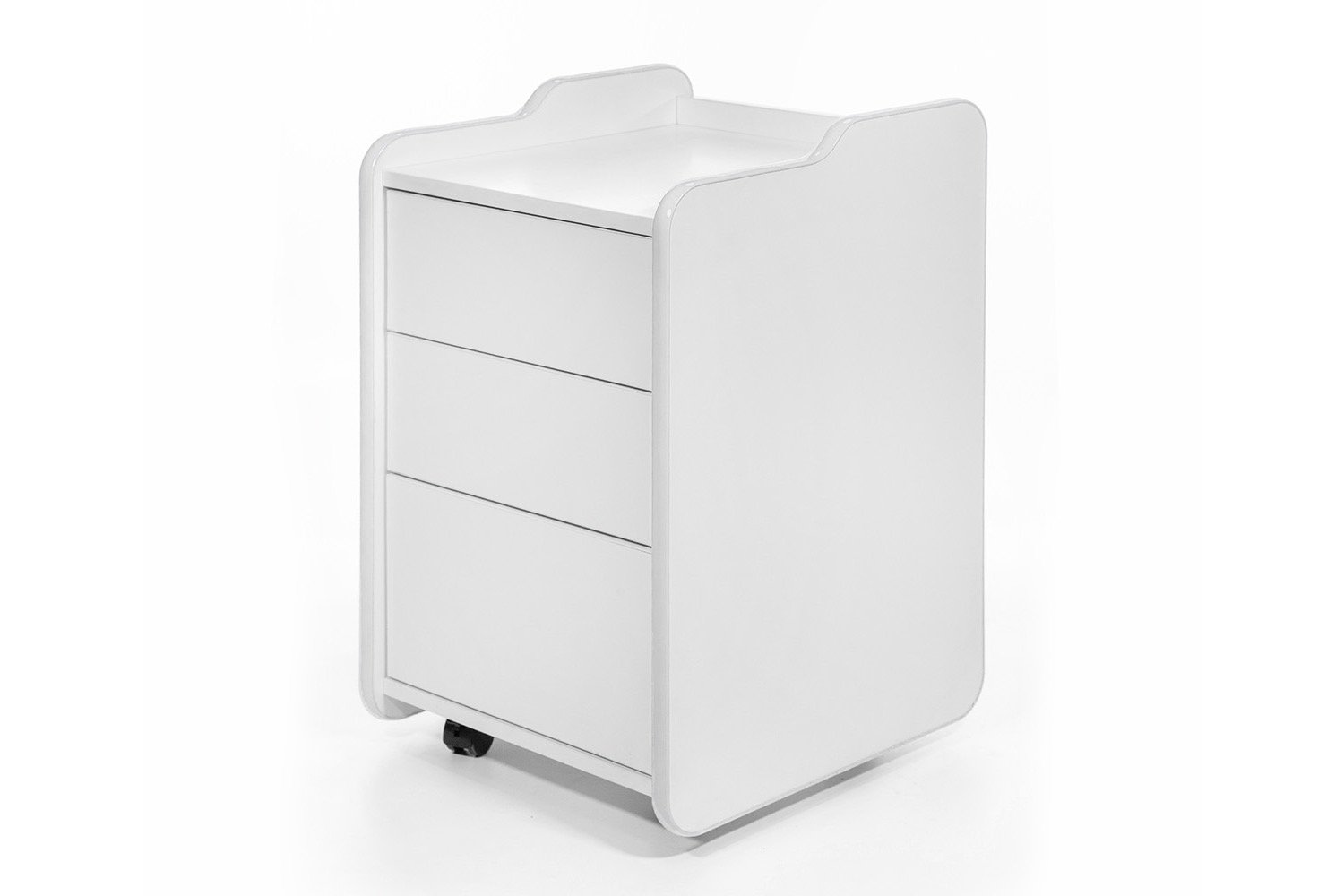 Тумба для игрового компьютерного стола с ящиками VMMGAME Case 40 белая