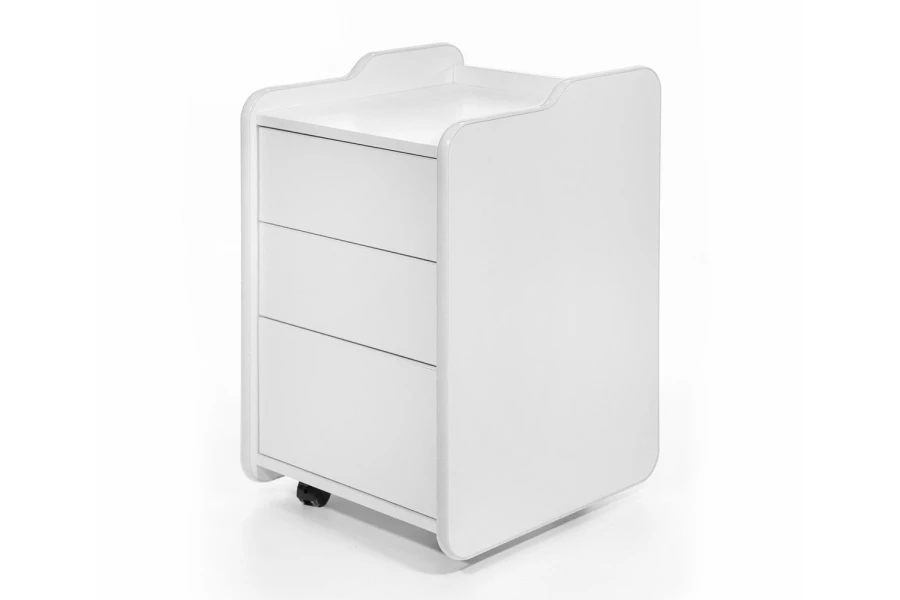 Тумба для игрового компьютерного стола с ящиками VMMGAME Case 40 белая (изображение №1)