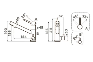 Второе фото. Смеситель OMOIKIRI Tonami-GR