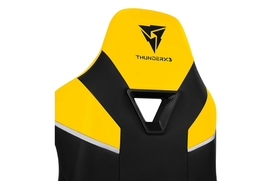 Кресло компьютерное игровое ThunderX3 TC5 Max Bumblebee Yellow (изображение №6)