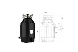 Измельчитель пищевых отходов Bone Crusher BC810