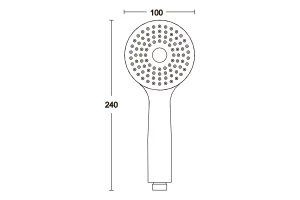 Второе фото. Душевая лейка Era