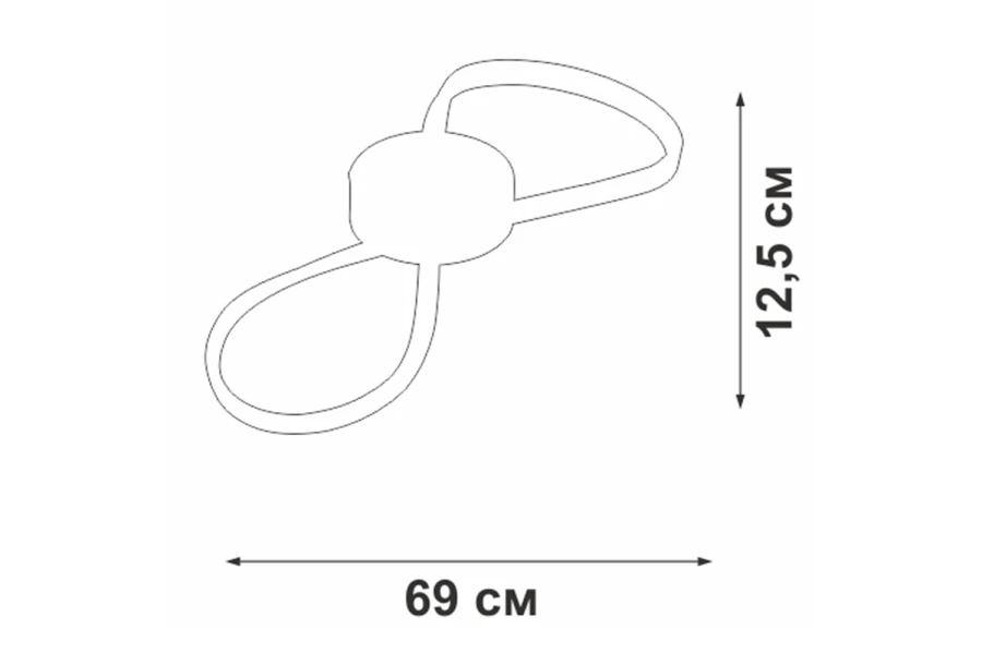 Светильник потолочный LED VITALUCE V3779 (изображение №5)