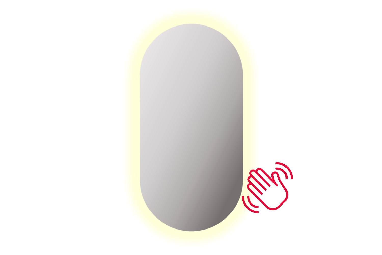 Зеркало с LED-подсветкой Олимпия