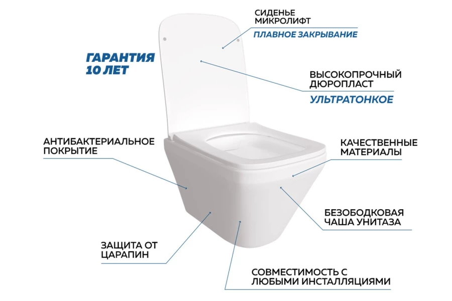 Унитаз подвесной Kati (изображение №2)