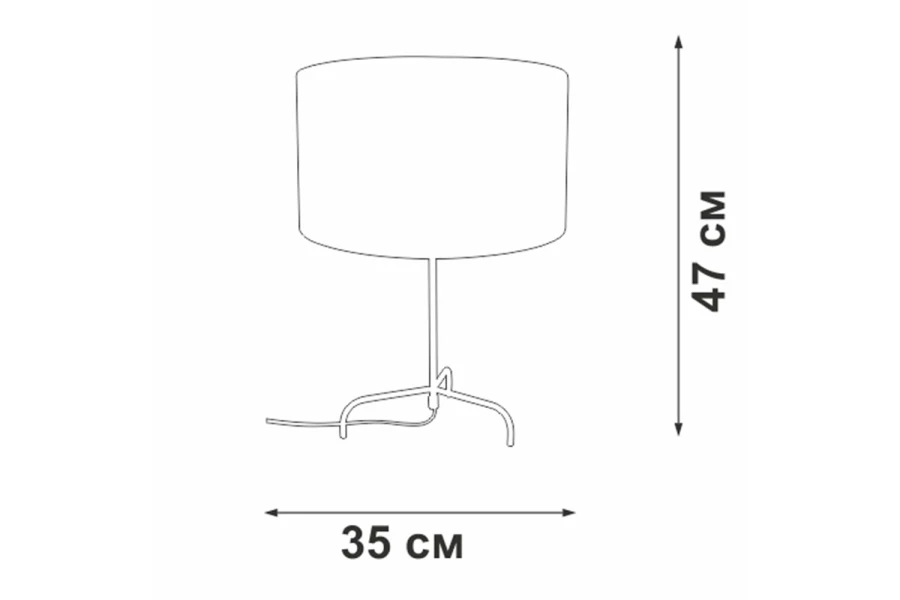 Светильник настольный V29920-1/1L (изображение №5)