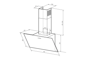 Второе фото. Вытяжка LEX Moza 450