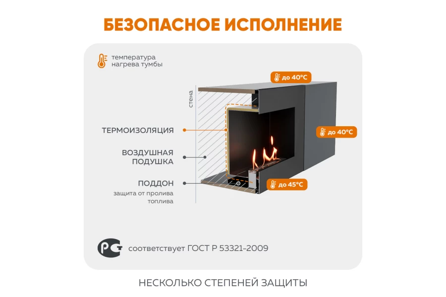 Тумба ТВ настенная Каспий (изображение №5)