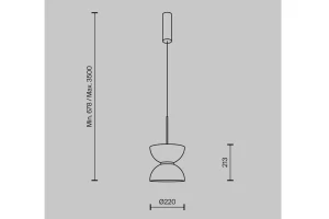 Второе фото. Светильник подвесной MAYTONI Modern Kyoto