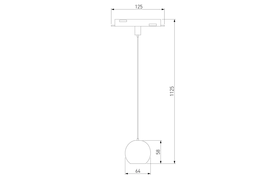 Трековый светильник Slim Magnetic Event (изображение №12)