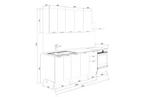 Второе фото. Кухонный гарнитур Бьянка
