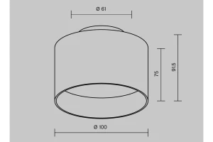 Второе фото. Светильник потолочный LED Ceiling & Wall Planet