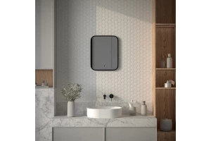 Второе фото. Зеркало с LED-подсветкой DEFESTO Aura