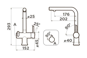 Второе фото. Смеситель OMOIKIRI Hotaru-B