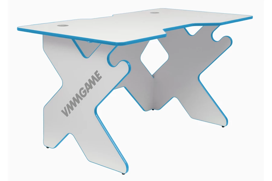 Игровой компьютерный стол VMMGAME Space 140 Light Blue (изображение №6)