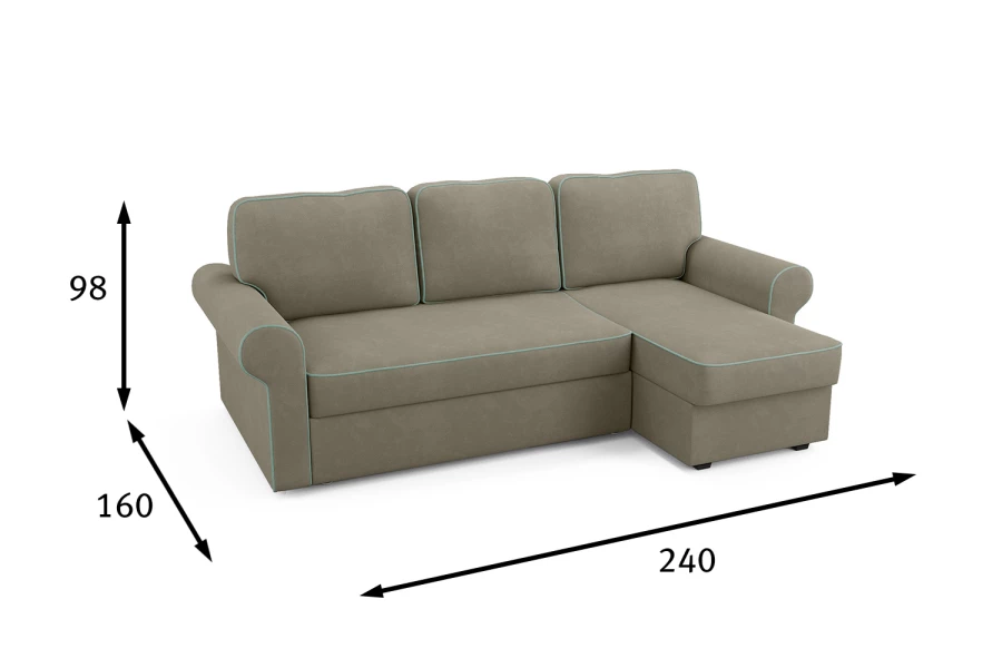 Угловой диван-кровать Tulon (изображение №9)