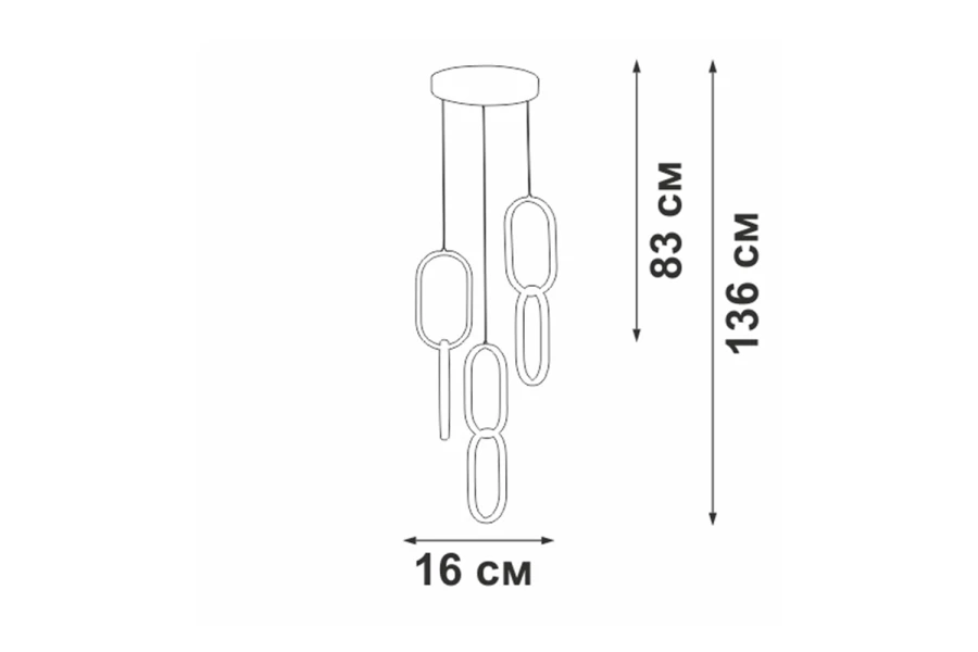 Светильник подвесной V3081-0/1S (изображение №2)