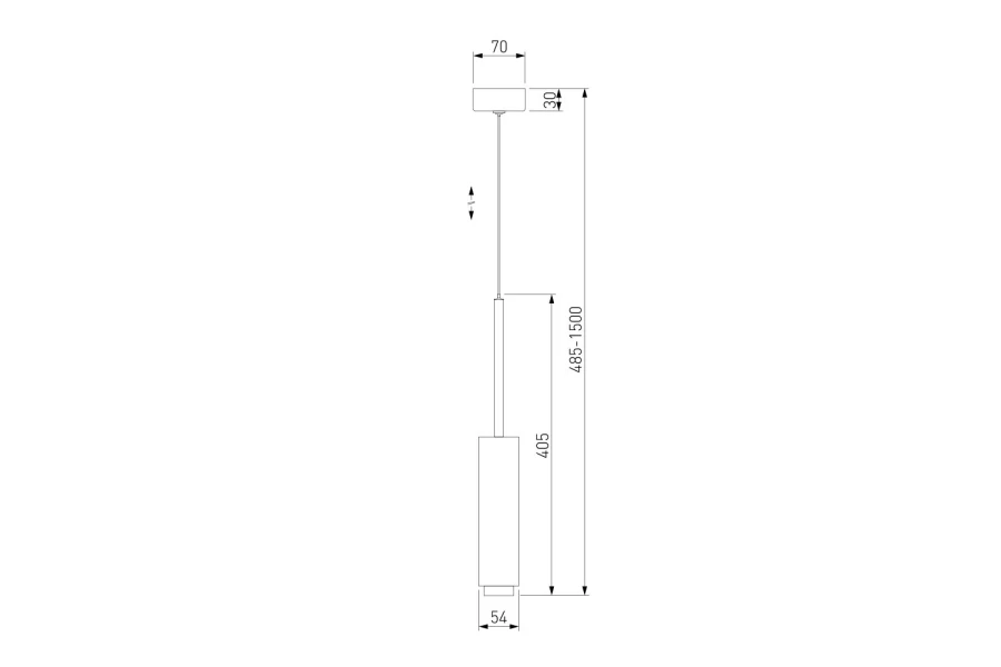 Светильник подвесной LED 50203/1 2 кв.м. (изображение №7)
