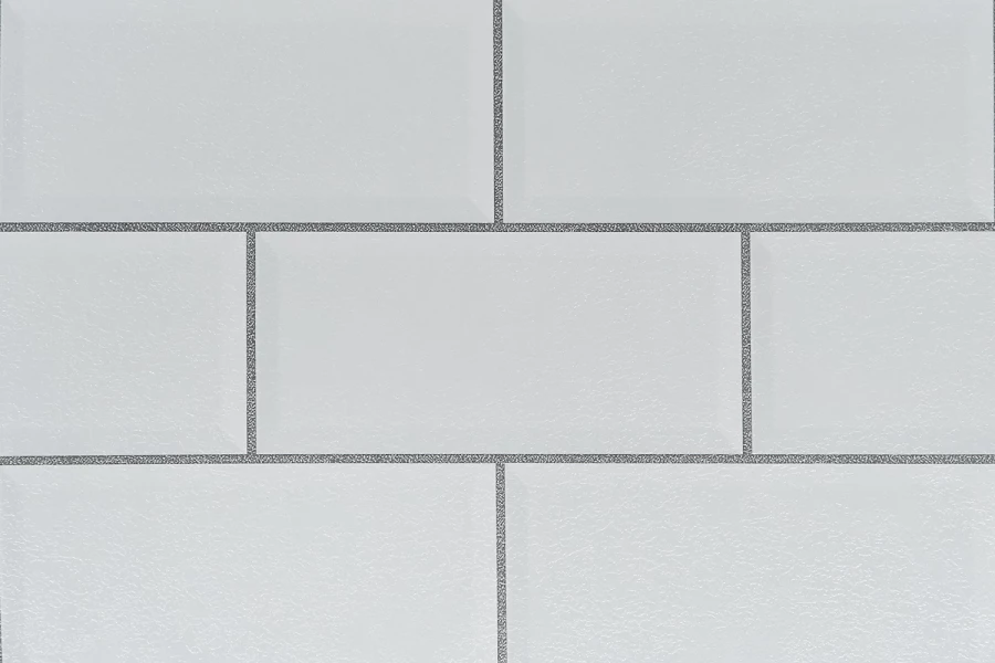 Стеновая панель AlbiCo Бланше грань белый (изображение №2)