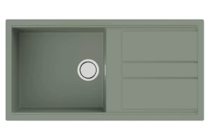 Мойка врезная с крылом OMOIKIRI Kitagawa 100