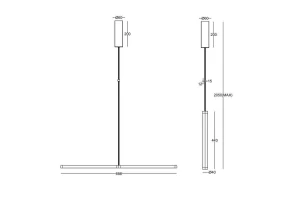 Второе фото. Светильник подвесной Pendant Supersymmetry