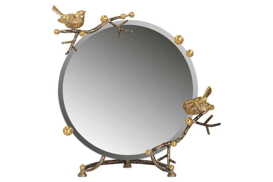 Зеркало настольное в раме BOGACHO Терра 37 см (изображение №1)