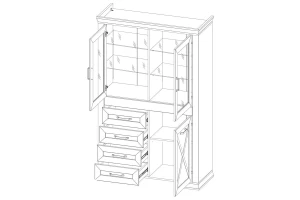 Второе фото. Шкаф Marselle