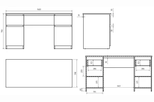 Второе фото. Письменный стол Сноули