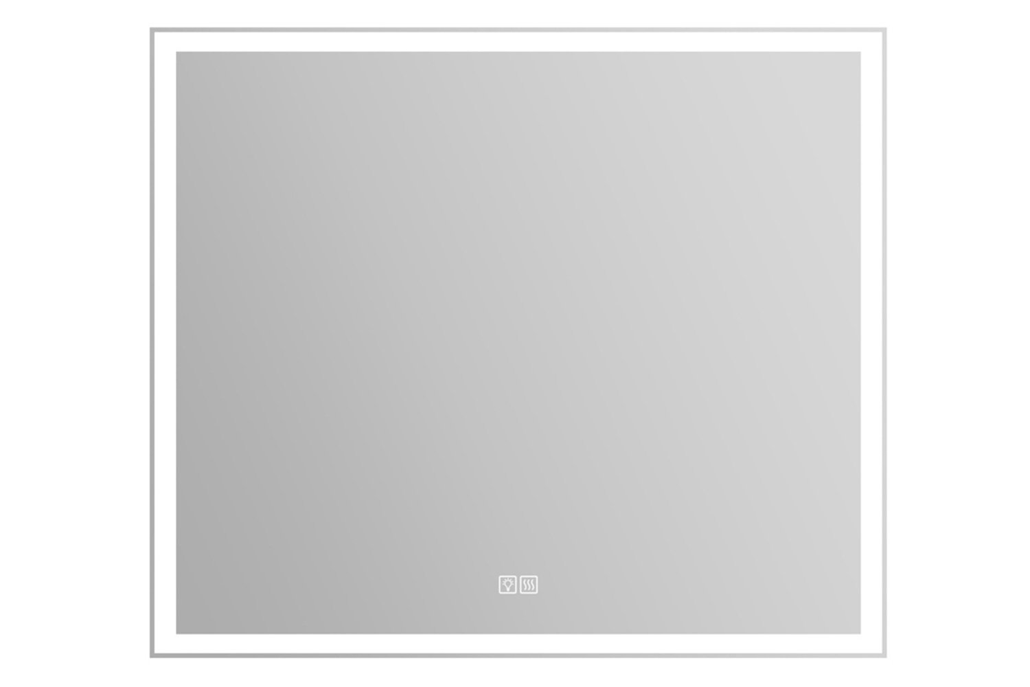 Зеркало с подсветкой SPC-GRT-900-800-LED-TCH-WARM