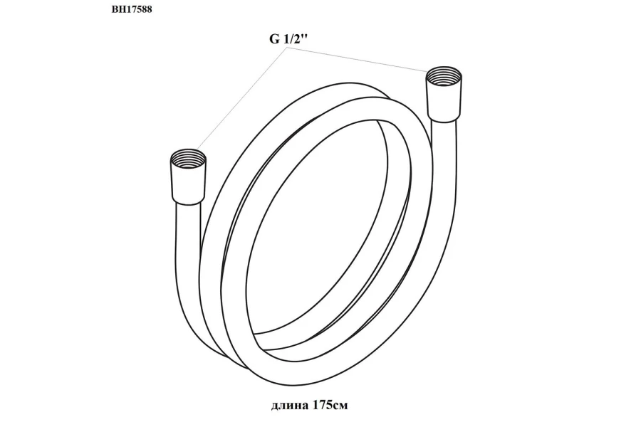 Шланг для душа BOND BH17588 (изображение №2)