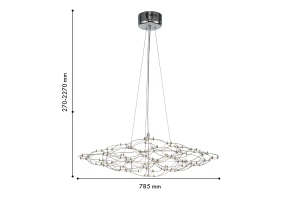 Второе фото. Люстра подвесная Thinner