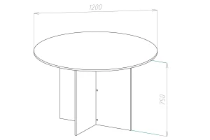 Второе фото. Стол для переговоров СП-К