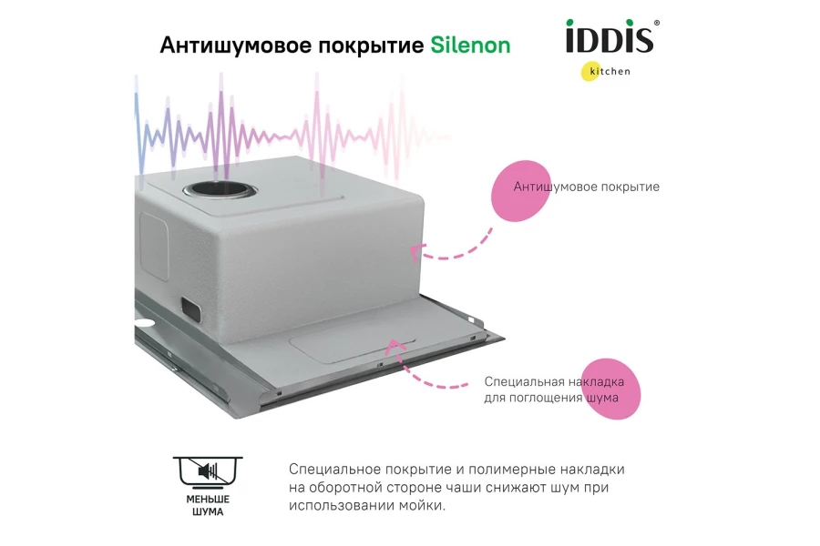 Мойка врезная IDDIS Haze (изображение №6)