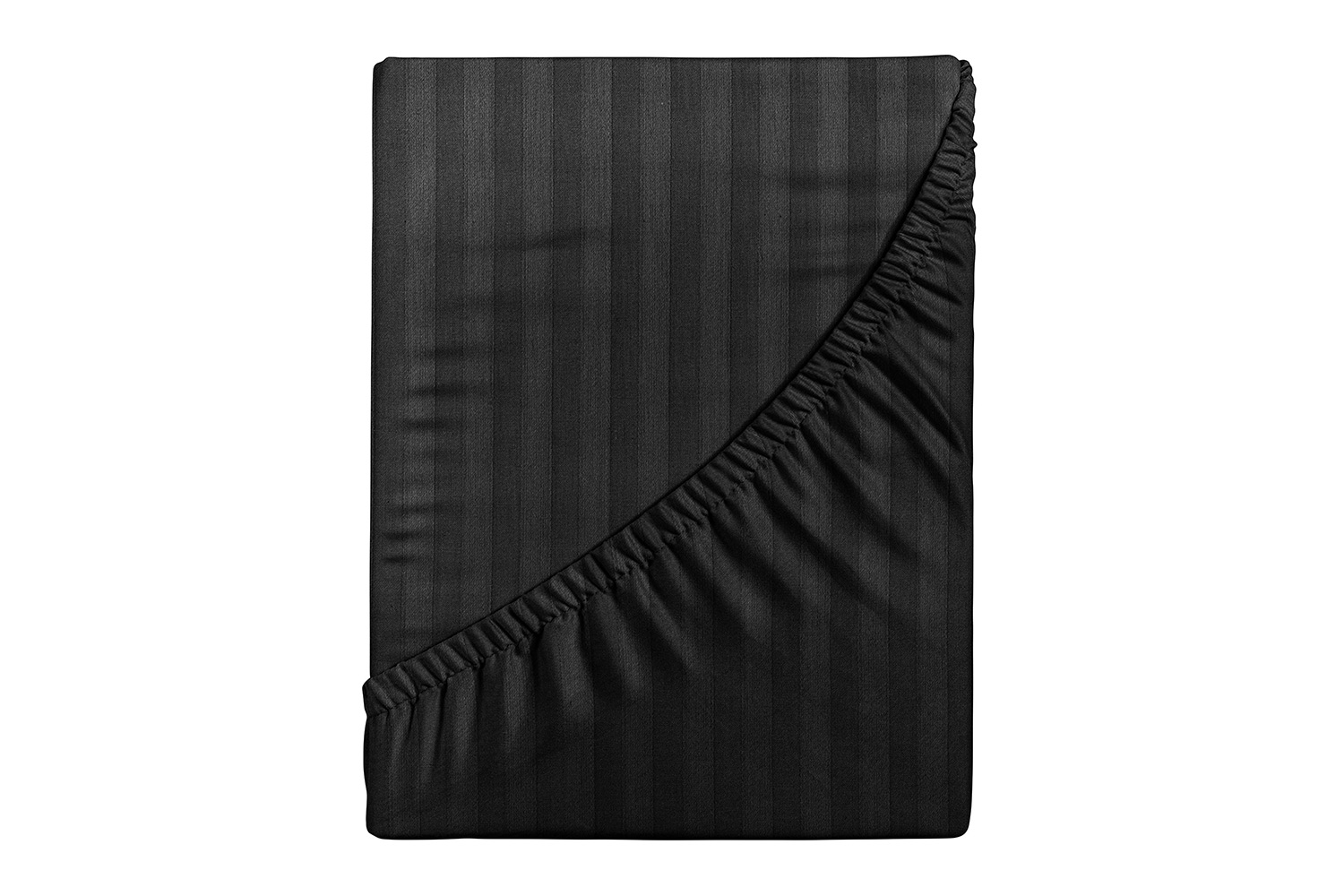 Простыня на резинке Stripe Premium Black