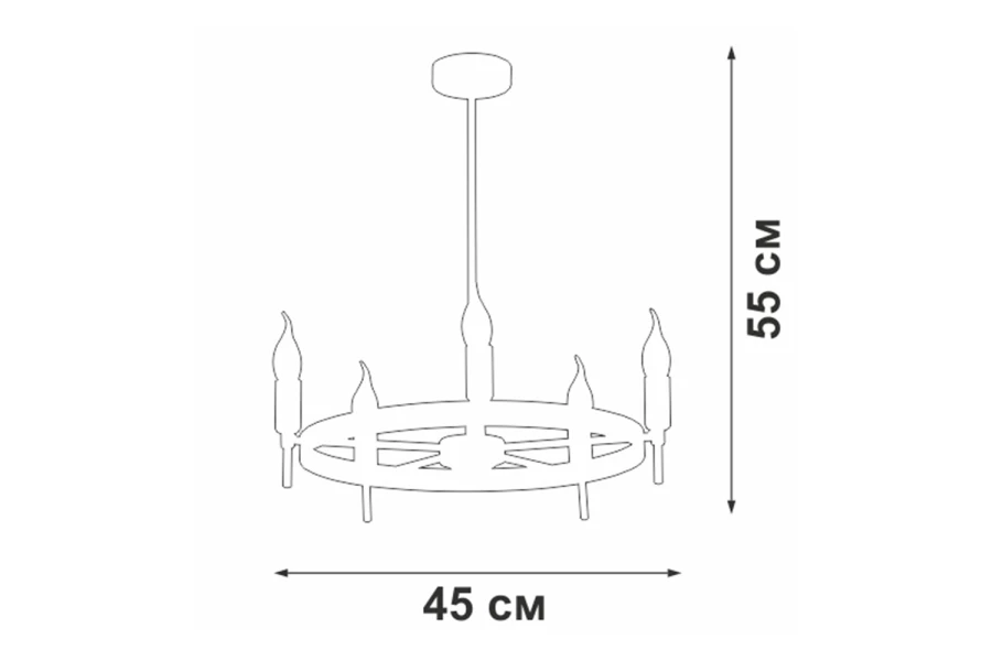 Люстра VITALUCE V3001 (изображение №4)