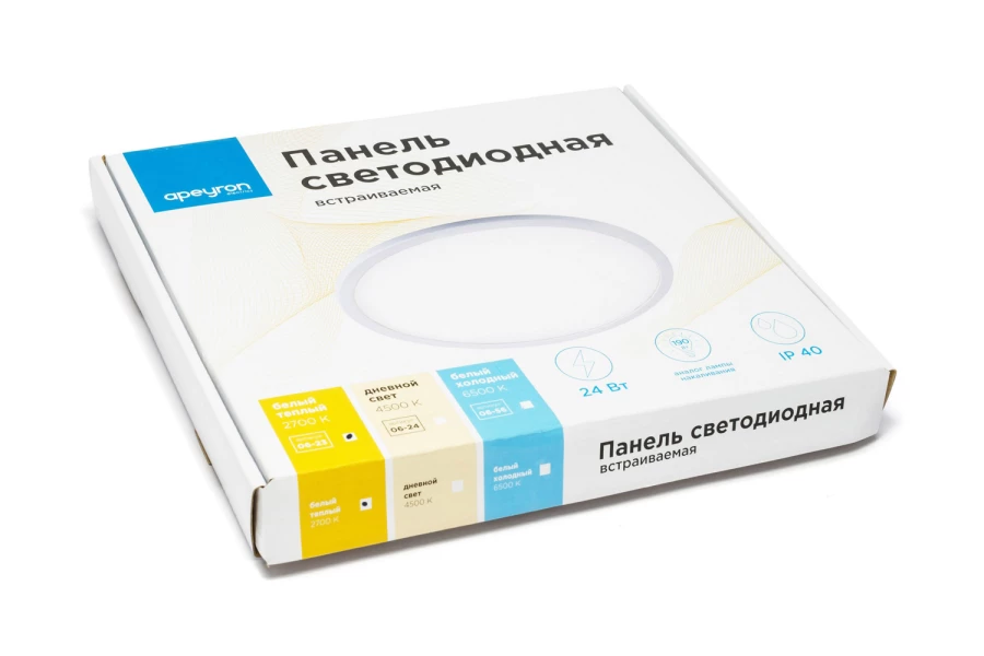 Светодиодная панель встраиваемая LED Apeyron electrics 06-23 (изображение №8)