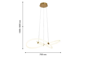 Второе фото. Люстра подвесная Vendel