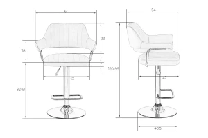 Второе фото. Стул барный DOBRIN Charly