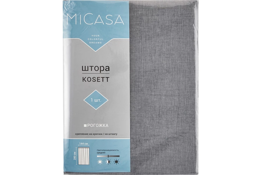 Штора на ленте MICASA Kosett (изображение №5)