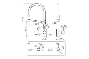 Второе фото. Смеситель OMOIKIRI Sinto
