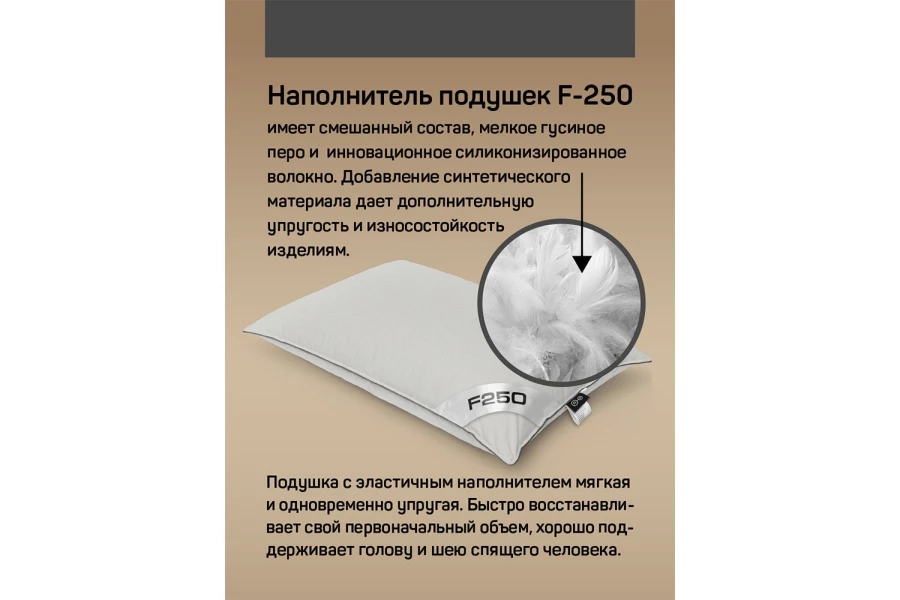 Подушка IQ SLEEP F250-57 (изображение №6)