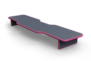 Подставка для монитора и акустической системы VMMGAME Base 120 Dark Pink