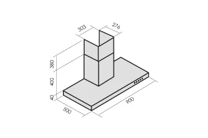 Второе фото. Вытяжка MBS Bergia