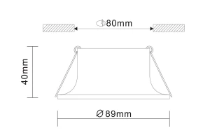 Второе фото. Светильник встраиваемый ST200